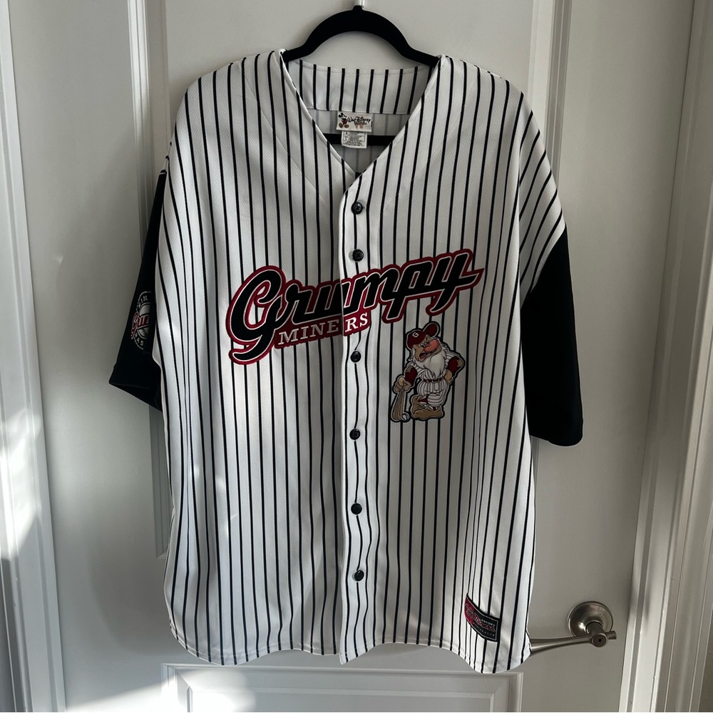 Black and White Striped Men's Shirt